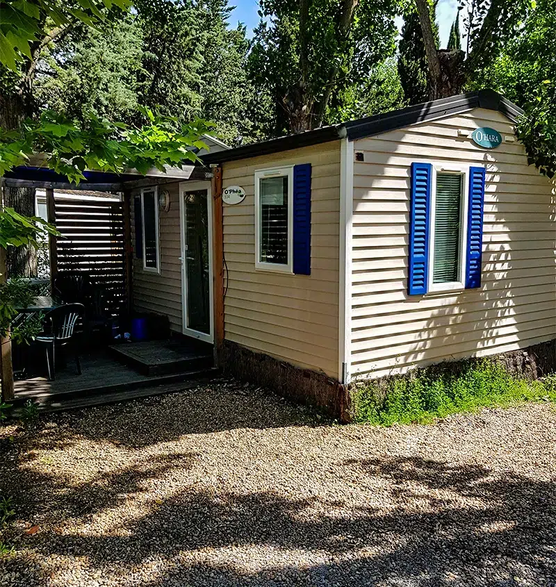 mobilhome herault camping le parc