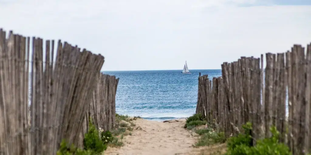 Carnon beach